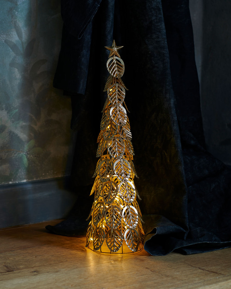 Kirstine Træ, H 53,5 cm, guld