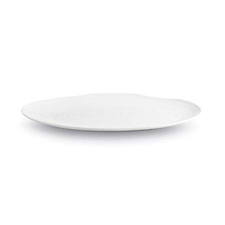 Pillivuyt Boulogne Tallerken oval 18 x 11,5 cm Hvid