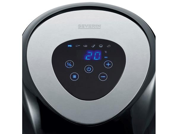 Severin Airfryer 3,2 liter 1500 watt Sort/sølv