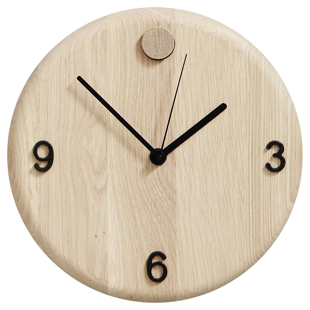 Andersen Furniture Wood Time ur, Ø22 cm, eg
