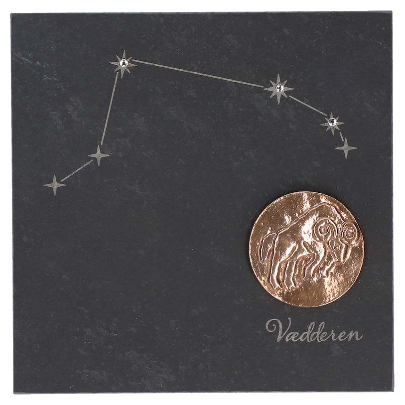 Kerstin Stark Vædderen, 14,5 x 14,5 cm