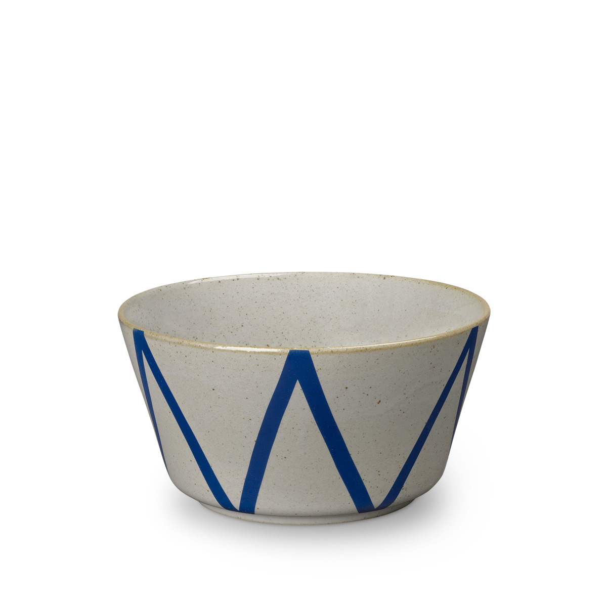 DAN-Ild Skål Ø21 cm zigzag porcelæn