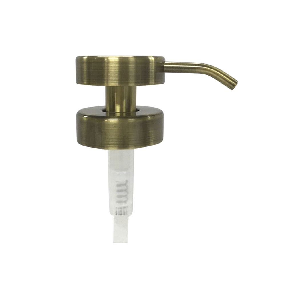 Metalpumpe, Large, m/messing-finish