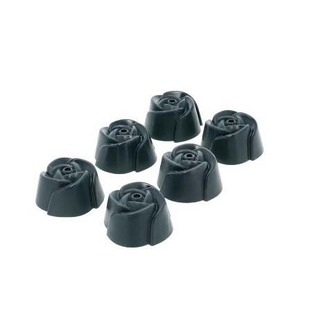 Blomsterberg Muffinform, Rose, 6 stk