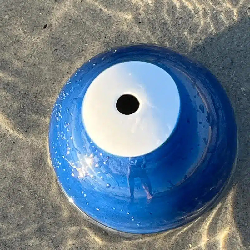 Earth medium, blå