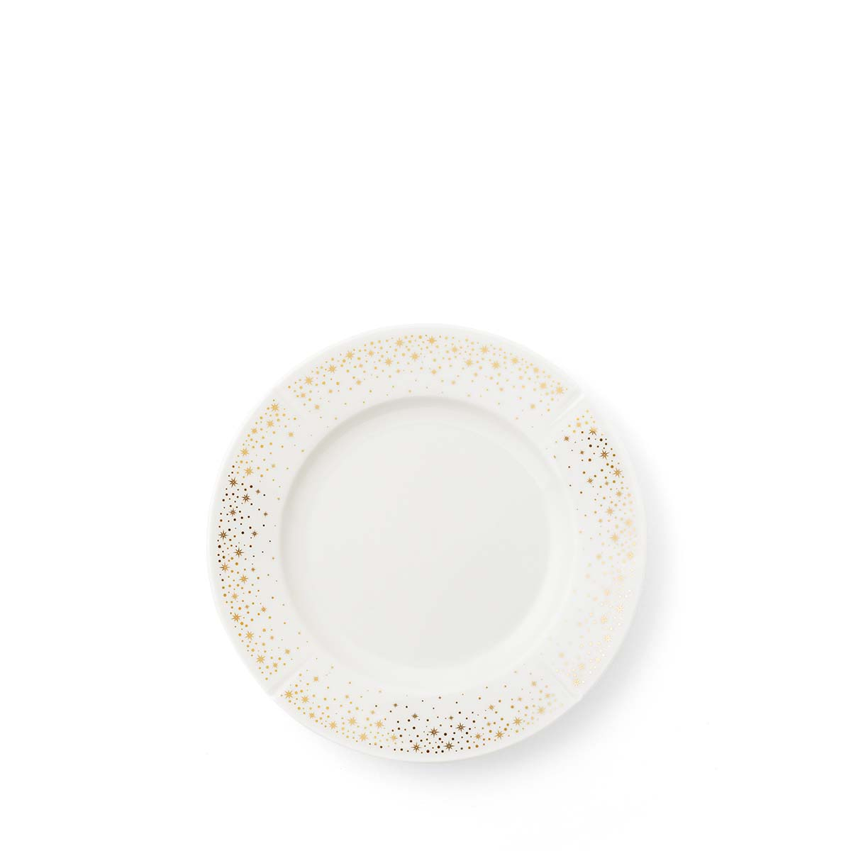 Grand Cru Moments Tallerken Ø19 cm hvid med guld