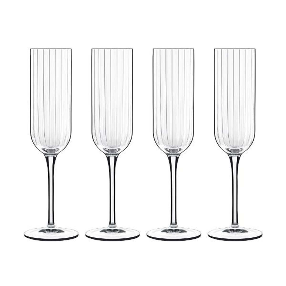 Luigi Bormioli Bach Champagneglas 23,5 cm 21 cl 4 stk. Klar