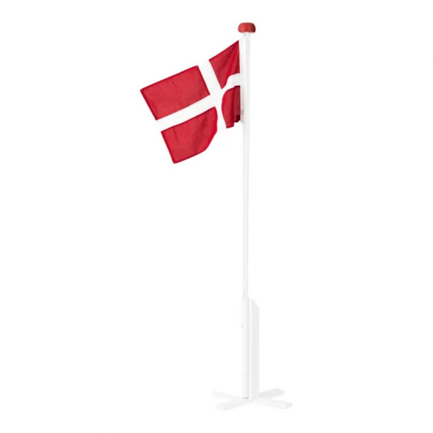 Flagstang med Dannebrogsflag, 180 cm