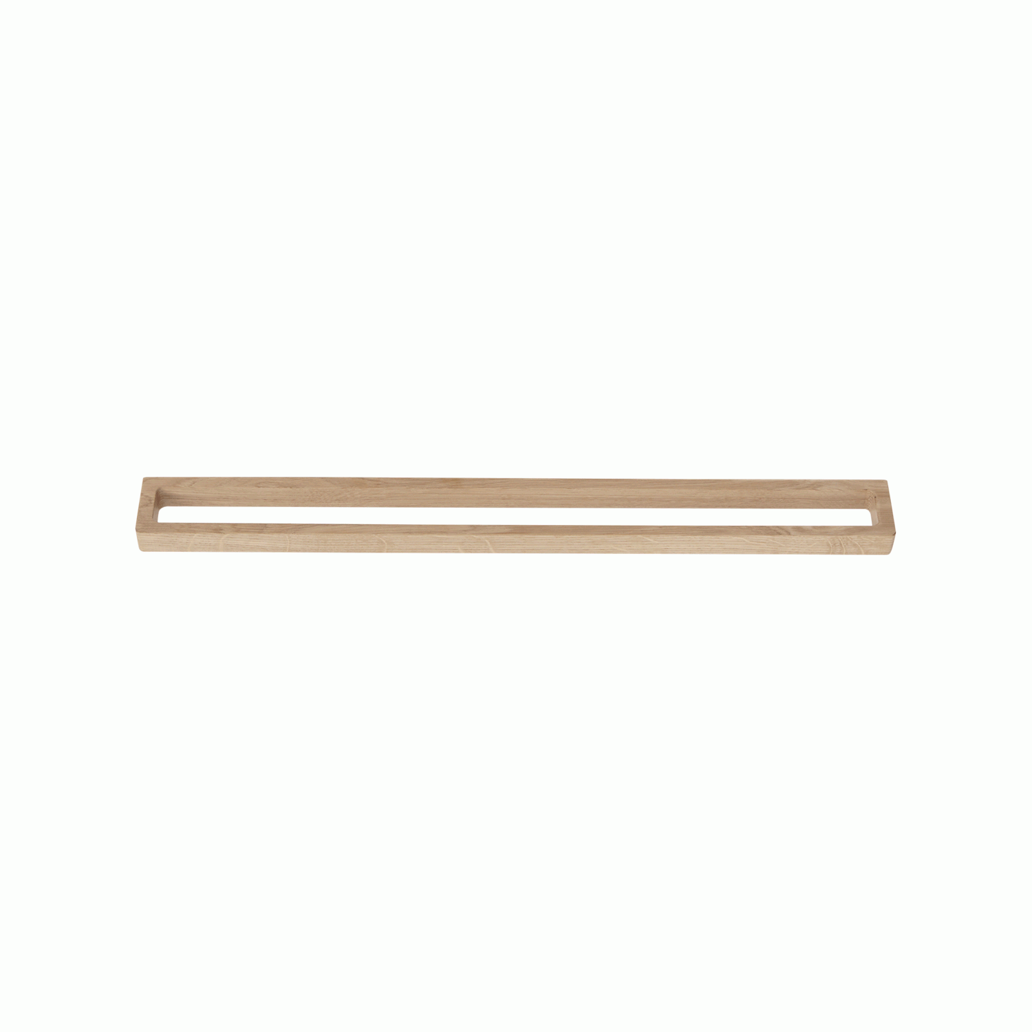 Towel Rack Single, Oak Lacquer Køb den online her